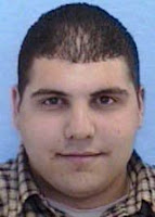 Archival booking-style photograph published with January 2009 reporting about Derek Dayoub